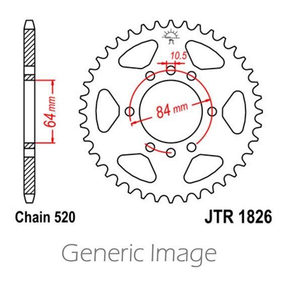 Load image into Gallery viewer, Front &amp; Rear Steel Sprocket Kit ATV/UTV LT250R N/P QuadRacer 1992-1993 For Suzuk
