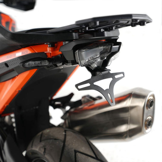 R&G Racing Black Tail Tidy License Plate Holder For 2022-2023 KTM 1290 Super Adventure R
