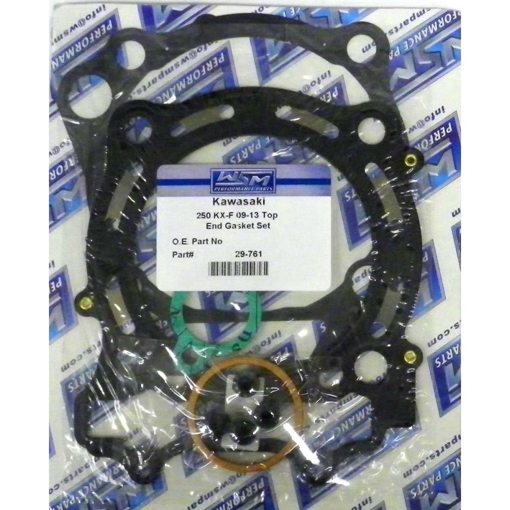 WSM Top End Gasket Kit For Kawasaki 250 KX-F 09-21 29-761