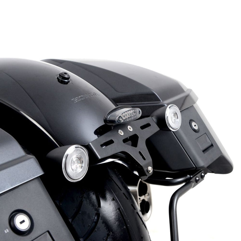 Load image into Gallery viewer, R&amp;G Racing Black Tail Tidy License Plate Holder For 2021-2022 Honda Rebel 1100 CMX1100
