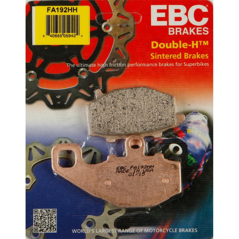 Load image into Gallery viewer, EBC 1 Pair Sintered HH Race Formula Brake Pads MPN FA192HH
