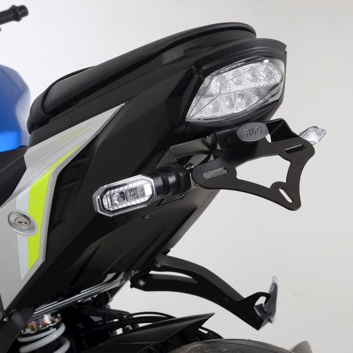 R&G Racing Black Tail Tidy License Plate Holder For 2021-2024 Suzuki GSX-S 950