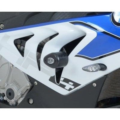 Load image into Gallery viewer, R&amp;G Racing Black Aero Style Crash Protection Bobbins For 2009-2014 BMW HP4 ABS

