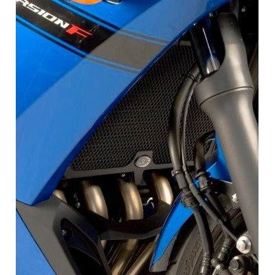 Load image into Gallery viewer, R&amp;G Racing Black Aluminum Radiator Guard For 2015-2016 Yamaha Diversion XJ6 S F - FZ6R
