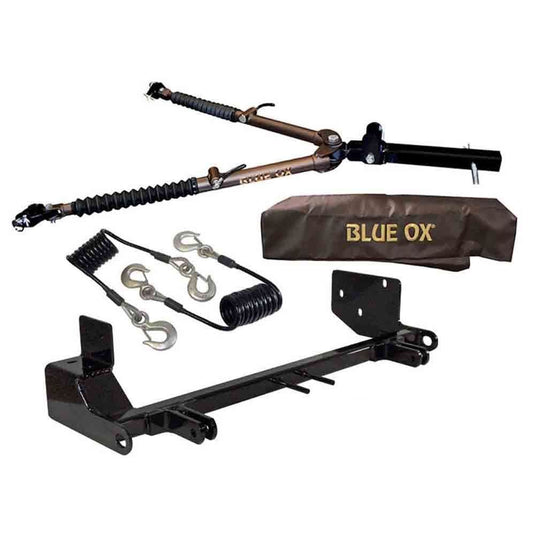 Blue Ox Avail Tow Bar (10,000 lbs. cap.) & Baseplate Combo fits 2006-2010Hummer H3 (Works w/ factory brush guard option)