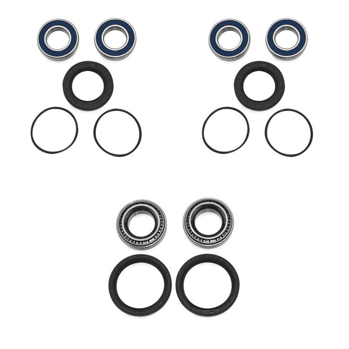 QUADBOSS Front and Rear Wheel Bearing Kits for Polaris Trail Boss 325 2000-2002