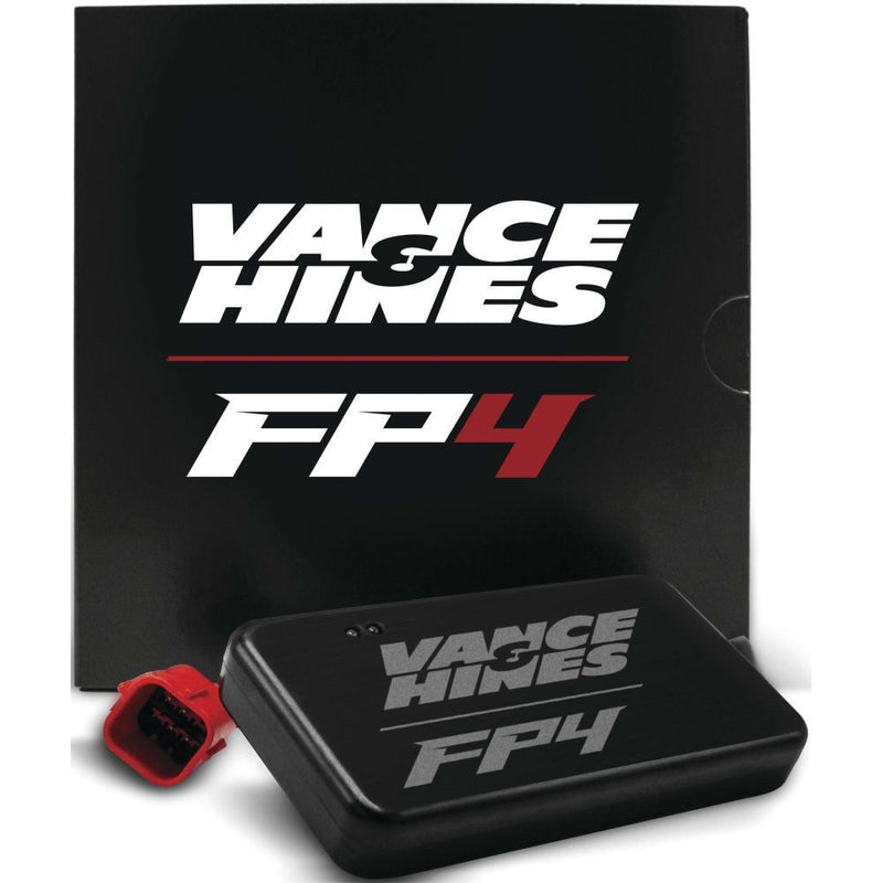 Load image into Gallery viewer, Vance And Hines Torquer 450 Slip On Exhaust 4.5in Black With Fuelpak FP4
