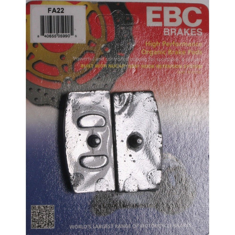 Load image into Gallery viewer, EBC 1 Pair Premium SFA Organic OE Replacement Brake Pads MPN FA22
