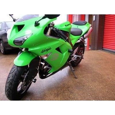 Load image into Gallery viewer, R&amp;G Racing Black Classic Style Crash Protectors For 2006-2007 Kawasaki Ninja ZX10R ZX1000

