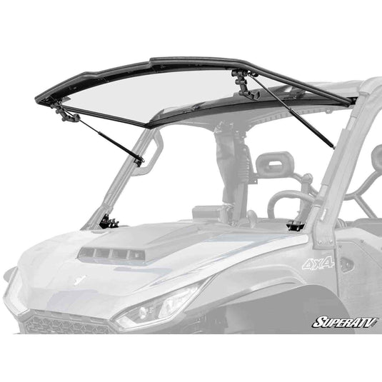 SuperATV Segway Fugleman UT10 Scratch-Resistant Flip Windshield FWS-SW-FMNUT10-70