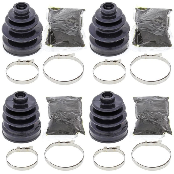 Complete Front Inner & Outer CV Boot Repair Kit TRX300FW Fourtrax 4x4 88-00