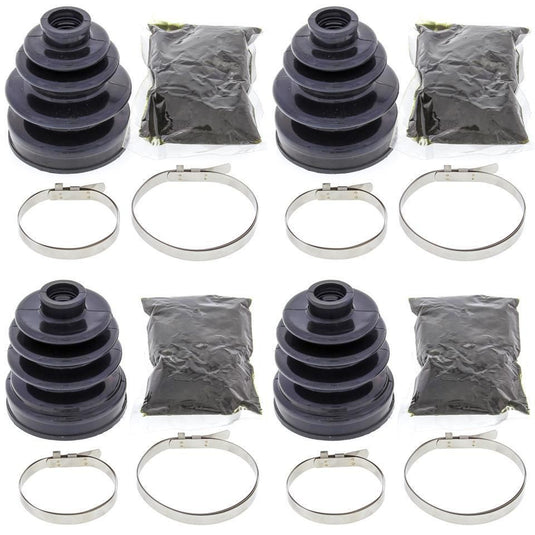 Complete Front Inner & Outer CV Boot Repair Kit TRX300FW Fourtrax 4x4 88-00
