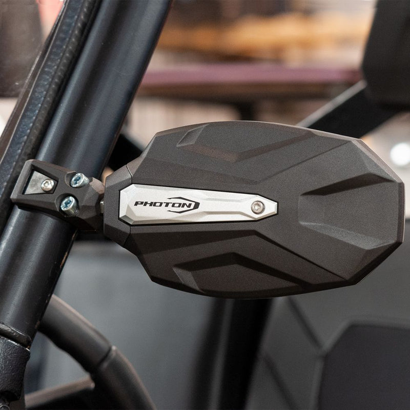 Load image into Gallery viewer, Seizmik Photon Side View Mirrors with Cast Aluminum Body &amp; Bezel 56-18109
