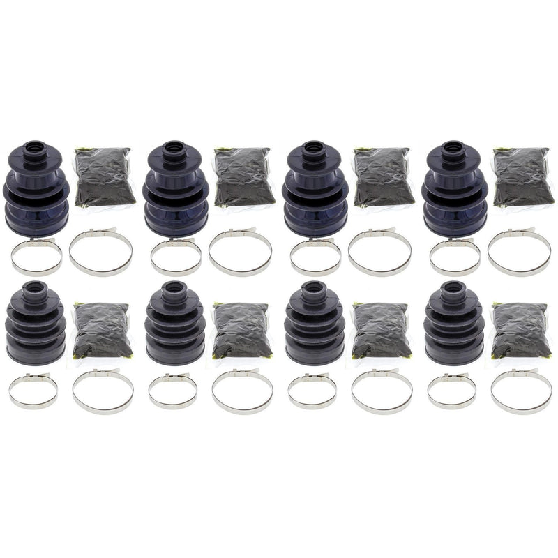 Load image into Gallery viewer, Complete Front &amp; Rear Inner &amp; Outer CV Boot Repair Kit YFM550 Grizzly EPS 09-13
