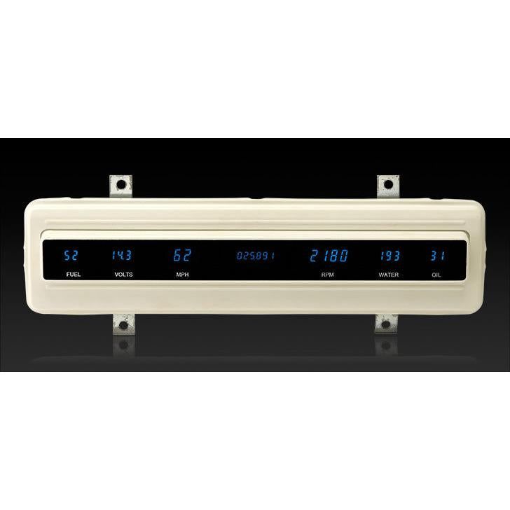 Load image into Gallery viewer, Dakota Digital 1941 Ford Series III 6 Gauge kit with Teal/Blue Display VFD3-41F-PR-Z
