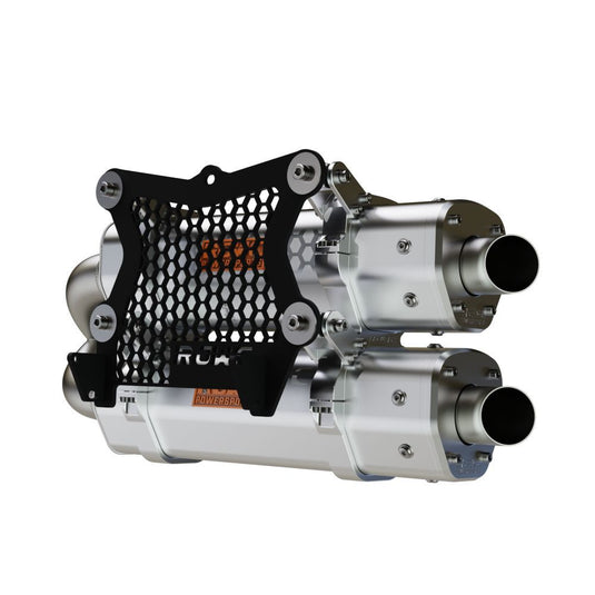 RJWC Stacked Dual Slip-On Exhaust For CF-Moto ZFORCE 950 HO EX 2023-2024