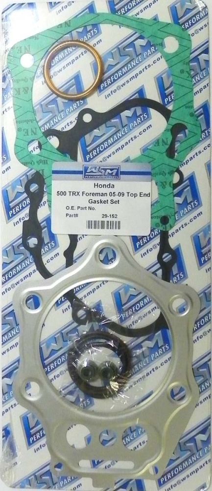 Load image into Gallery viewer, WSM Top End Gasket Kit For Honda 500 TRX Foreman 05-11 29-152

