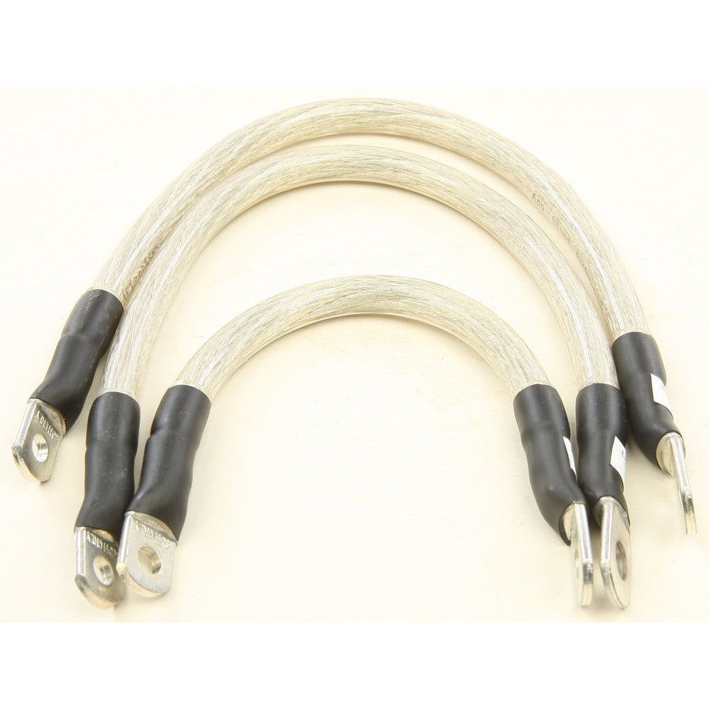 All Balls Clear Hi-Performance 4 Gauge Battery Cable Set 79-3009