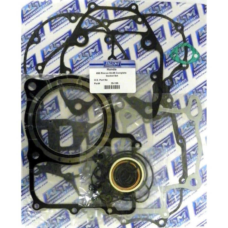 Load image into Gallery viewer, WSM Complete Gasket Kit For Honda 650 Rincon 03-05 25-155
