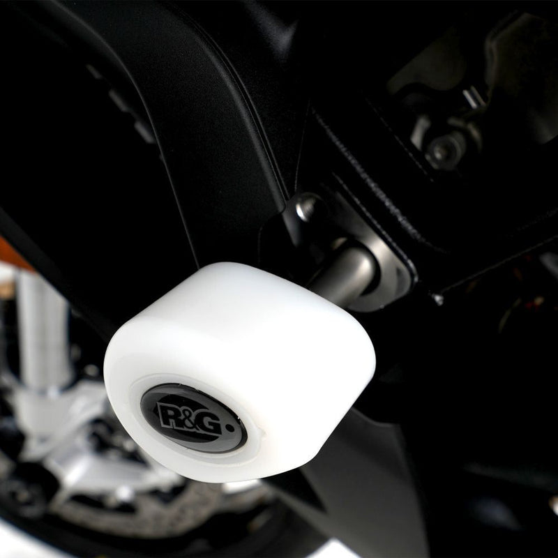 Load image into Gallery viewer, R&amp;G Racing Black Aero Style Crash Protection Bobbins CP0580BL
