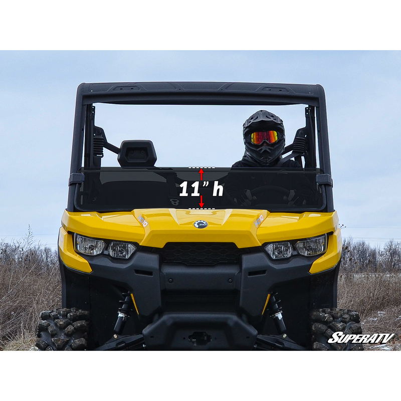 Load image into Gallery viewer, SuperATV Can-Am Defender Half Windshield HWS-CA-DEF-71
