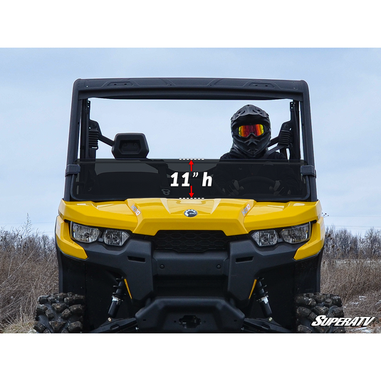 SuperATV Can-Am Defender Half Windshield HWS-CA-DEF-71