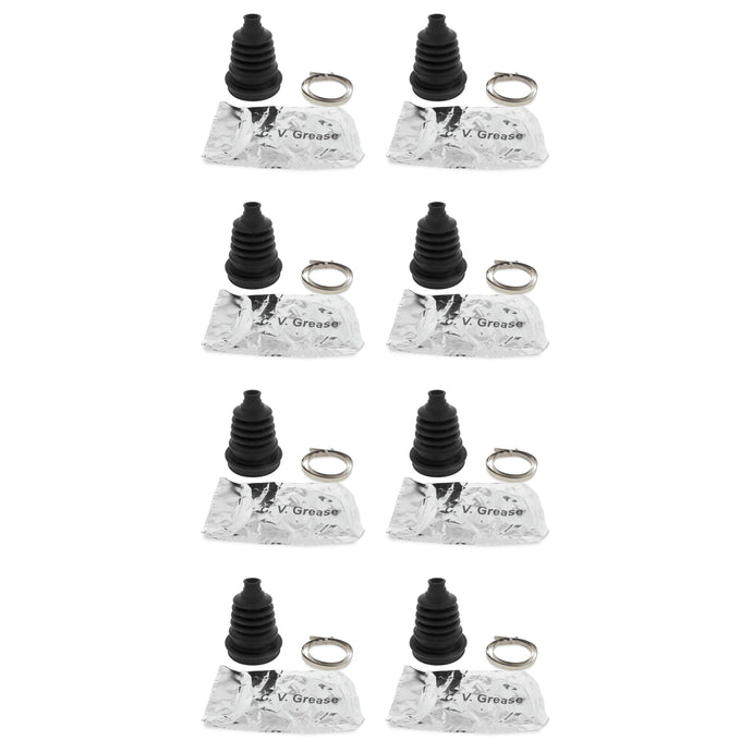 Complete FR & RR Inner & Outer CV Boot Repair Kit Honda TRX680 Rincon 2008-2009