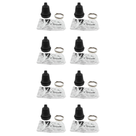 Complete FR & RR Inner & Outer CV Boot Repair Kit Honda TRX680 Rincon 2008-2009