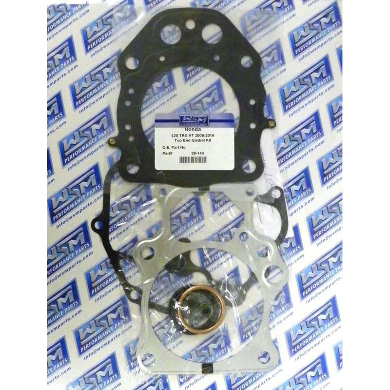 Load image into Gallery viewer, WSM Top End Gasket Kit For Honda 420 TRX Rancher AT 09-18 29-143
