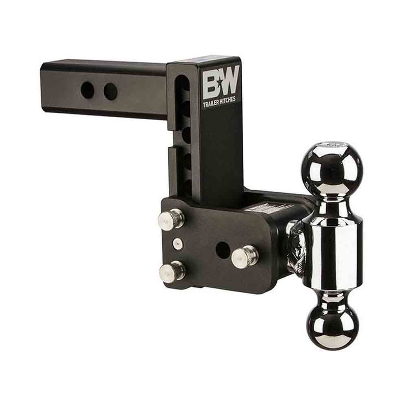 Load image into Gallery viewer, Tow &amp; Stow Double-Ball Ball Mount, 5&quot; Drop, 2&quot; &amp; 2-5/16&quot; Hitch Balls, Fits 2&quot; Receiver Hitch
