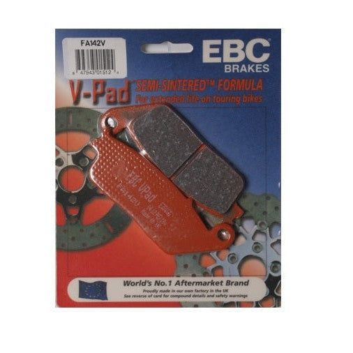 Load image into Gallery viewer, EBC Brake Pad Front Kit FA142V for Triumph Speedmaster 865 2005-2007
