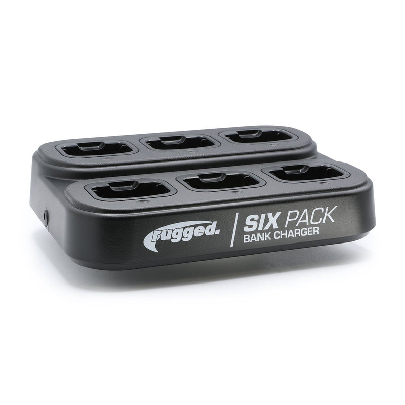 Load image into Gallery viewer, GMRS Handheld Radio and 6-Pack Bank Charger Bundle
