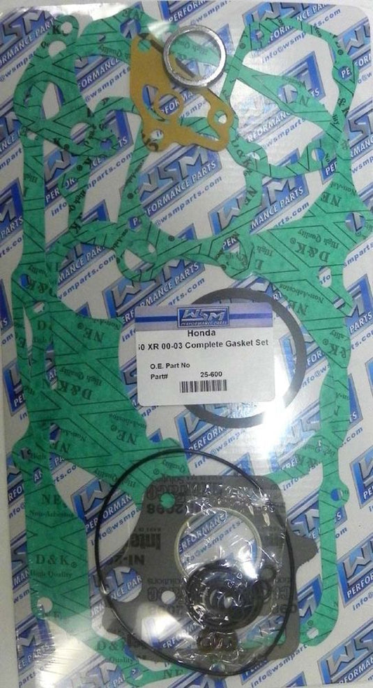 WSM Complete Gasket Kit For Honda 50 CRF-F / XR 00-21 25-600