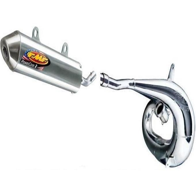 Load image into Gallery viewer, FMF GNARLY FULL PIPE EXHAUST AND POWERCORE 2 SILENCER 04-10 KTM 250 300 ALL MDLS
