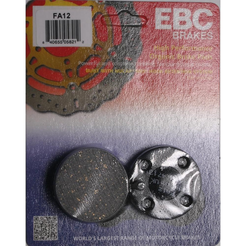 Load image into Gallery viewer, EBC 1 Pair Premium SFA Organic OE Replacement Brake Pads MPN FA12
