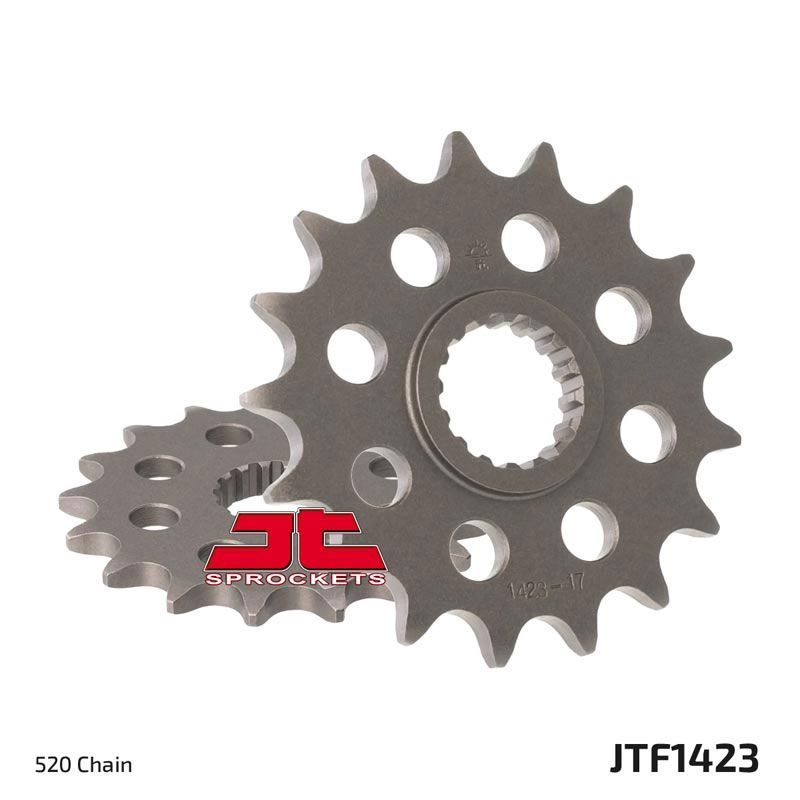 JT Sprockets Front Steel Countershaft Sprocket 17 Tooth 17T 520 Chain