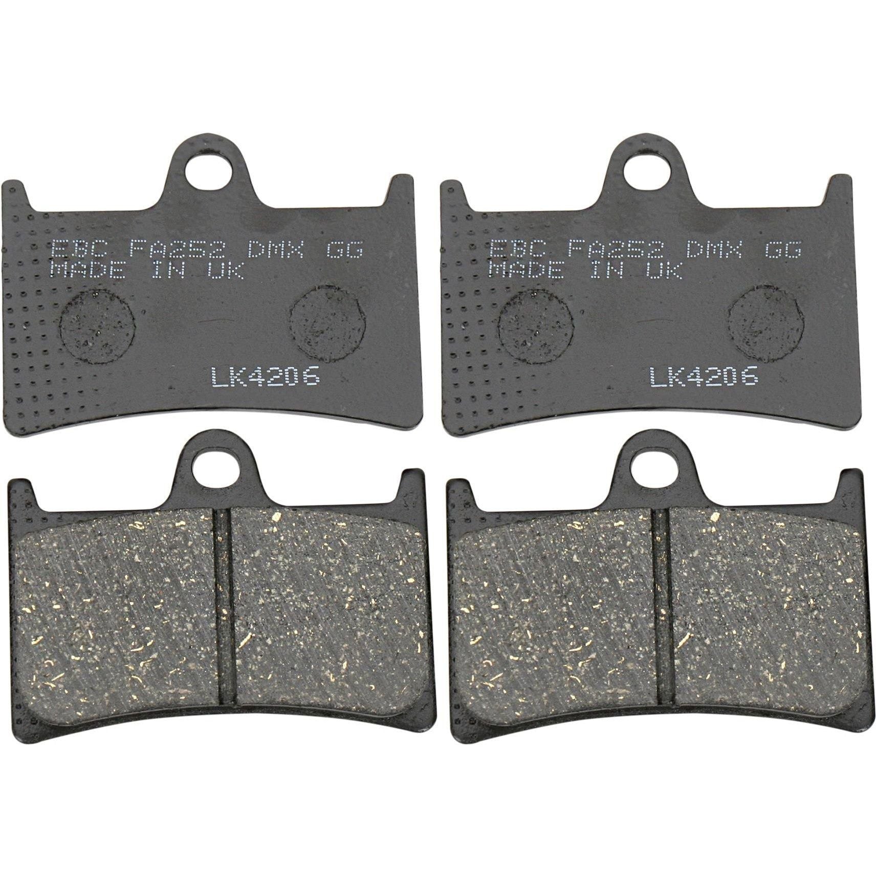 EBC Brake Pad Front Kit FA252 for Yamaha YZF 600R 1997-2007