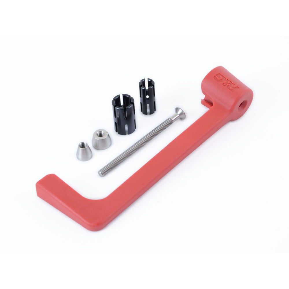R&G Racing Red Moulded Lever Guard For 2017-2018 Ducati Monster 797