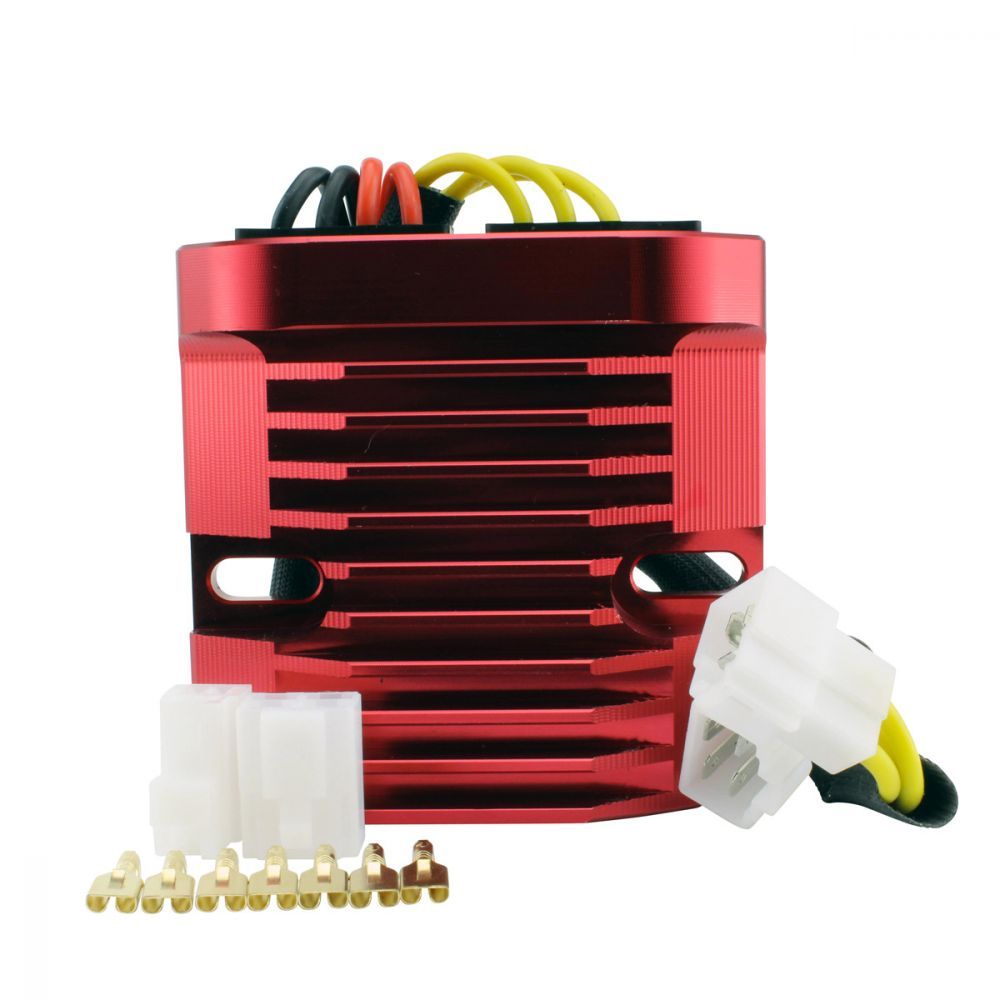 RMStator Machined Aluminum Red Mosfet Regulator RMS022-106230