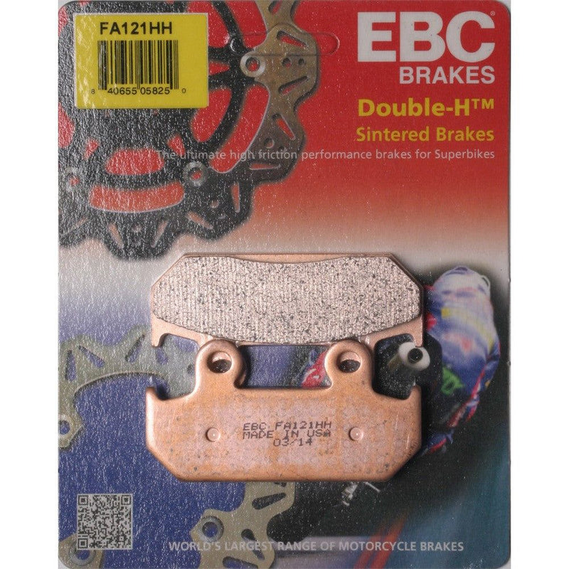 Load image into Gallery viewer, EBC 1 Pair Sintered HH Race Formula Brake Pads For Honda CBR600F 1987-1990
