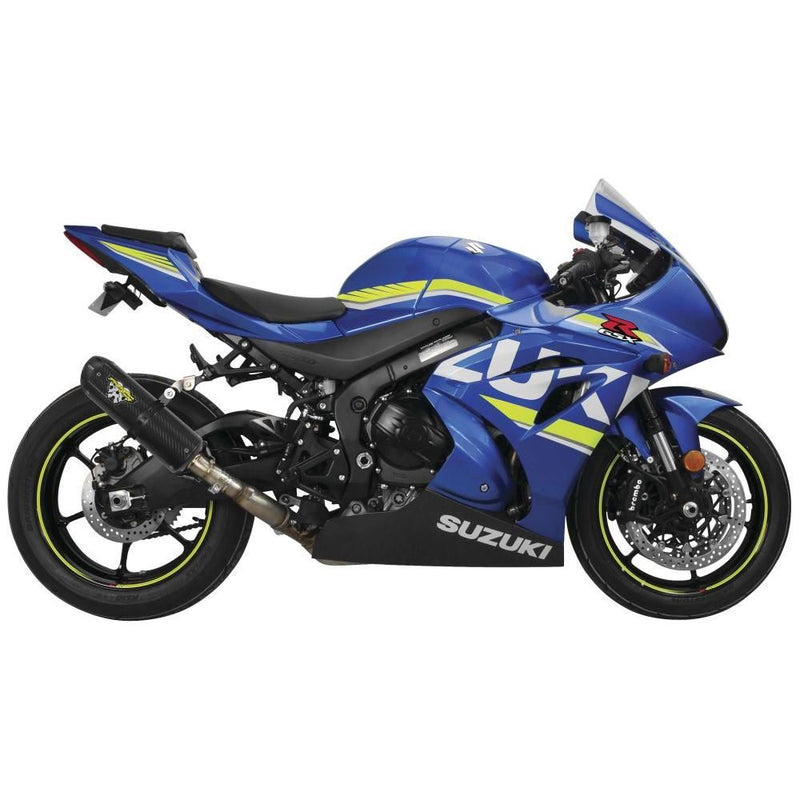 Load image into Gallery viewer, Two Brothers Racing Storm Series Hurricane Carbon Fiber Slip-On Exhaust 005-41804-HU
