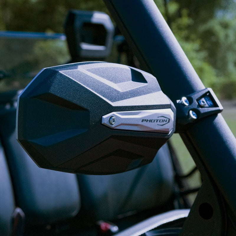 Load image into Gallery viewer, Seizmik Photon Side View Mirrors with Cast Aluminum Body &amp; Bezel 56-18109
