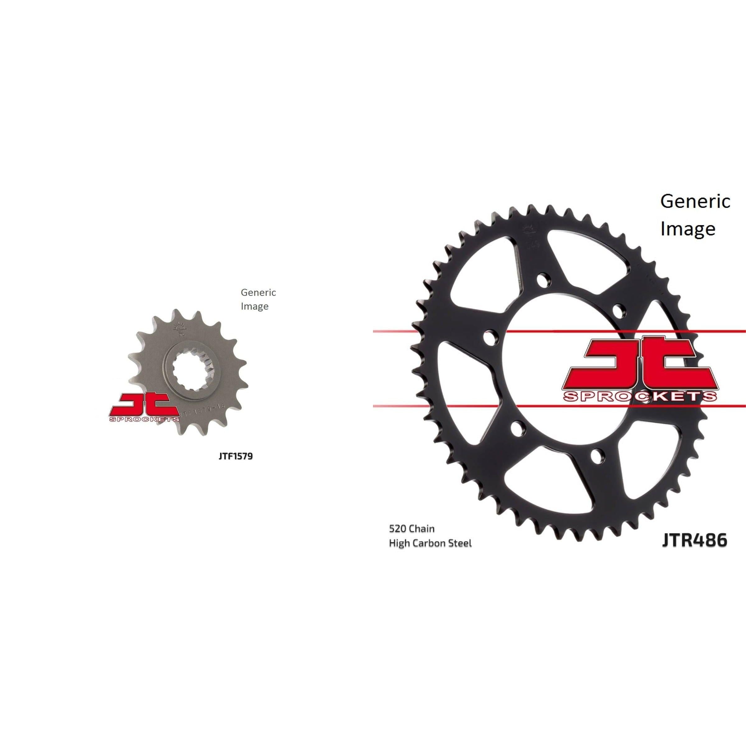 Front & Rear Sprocket Kit fits Street YAMAHA YZF-R1 2004-2008