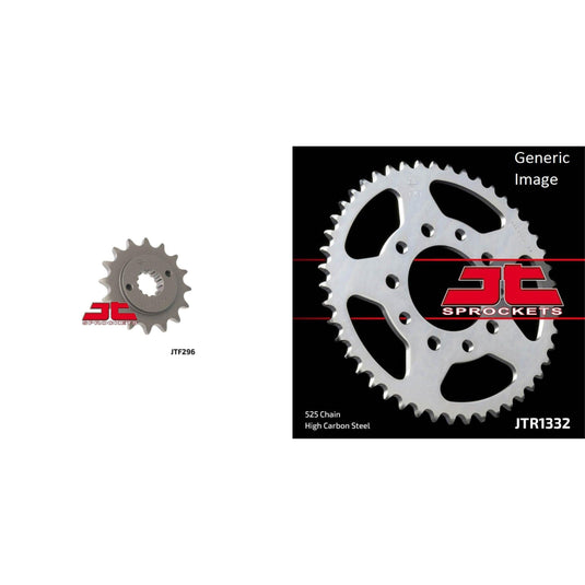Front & Rear Sprocket Kit for Street HONDA VT600C 1989-2007