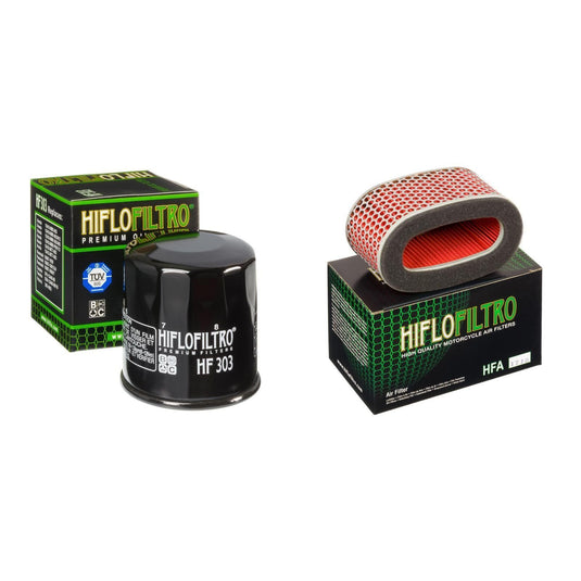 HIFLO FILTRO Oil and Air Filter Kit for HONDA VT750 DC Shadow Spirit 01-07