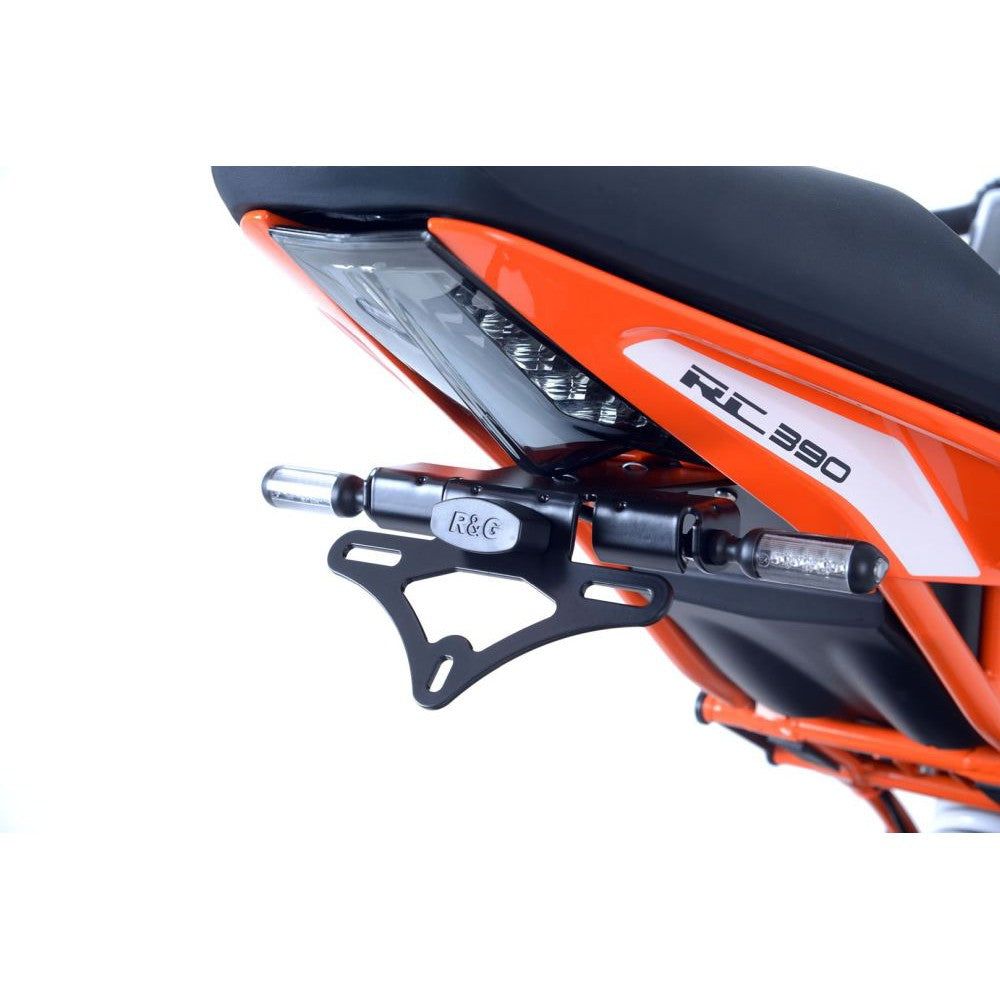 R&G Racing Black Tail Tidy License Plate Holder For 2015-2020 KTM 390 RC