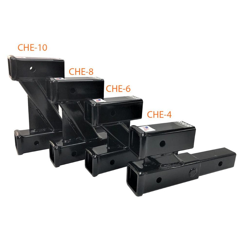 Load image into Gallery viewer, Rigid Hitch (CHE-10) Tow Bar and Accessory Receiver - 10 Inch Drop/Rise - Made in USA
