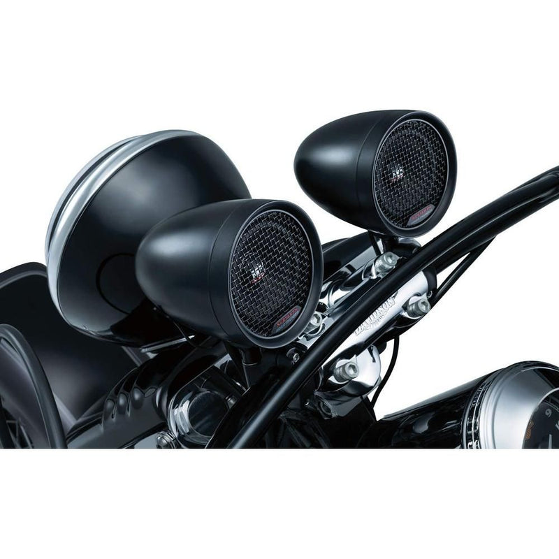 Load image into Gallery viewer, Bluetooth RoadThunder Speaker Pods with Bluetooth Audio Controller Satin Black
