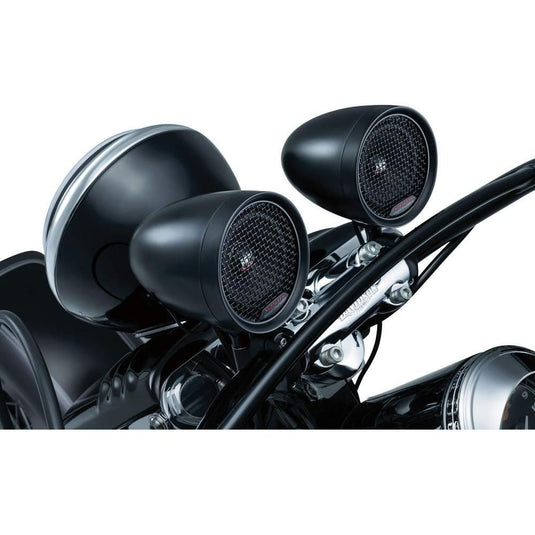 Bluetooth RoadThunder Speaker Pods with Bluetooth Audio Controller Satin Black