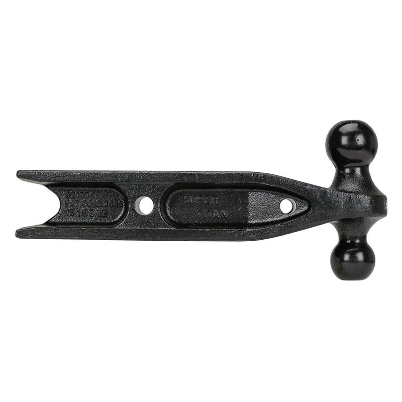Load image into Gallery viewer, Super Titan Dual Ball, Trailer Hitch Ball Mount, (2 in., 2-5/16 in. Trailer Balls), Fits 3 in. Super Titan Receiver, 25,000 lbs. Capacity, Black
